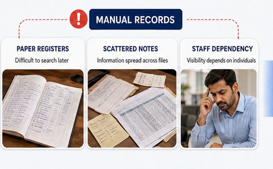 Manual register records